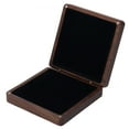 thumbnail image 2 of CAJA DE PULSERA, Joyero Pulido Brillante de Joyero Pulido Bisagras de Nuez de Nogal Portátil Portátil para Aniversario para Pulsera, 2 of 7