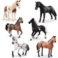 thumbnail image 1 of Set de juguetes Battat Terra Horse en miniatura de 6 piezas de más de 3 años con soporte TERRA BY BATTAT NA, 1 of 8