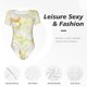 thumbnail image 4 of Fotbe Lemon Potatoes Body de Mujer con Cuello Redondo y Mangas Cortas, Sin Mangas Ajustado, Suave, Cómodo y Básico-XX-Large, 4 of 7