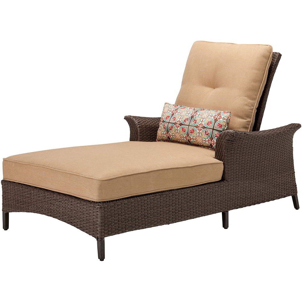 Hanover Gramercy 2-Piece Outdoor Wicker Chaise Lounge Set - image 4 of 9