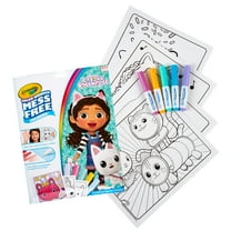 Crayola Color Wonder Coloring Pad & Markers, Gabby's Dollhouse