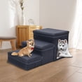 thumbnail image 4 of Escalera para perros jinwen Cueva Cama Antideslizante Multifuncional 68 cm x 35 cm x 33 cm, 4 of 8