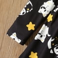 thumbnail image 3 of PatPat PatPat Robe à Manches Longues pour Tout-Petite Fille avec Imprimé de Fantôme d'Halloween, 3 of 5