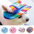 thumbnail image 4 of Breathable Canvas for Small Medium Mesh Cloth Dog Caps Cat Hat Pet Products Sunhat BLACK L, 4 of 8