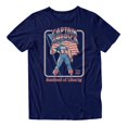 thumbnail image 2 of Marvel Comics Retro Men's Captain America Sentinel Of Libery Since 1941 T Shirt (Navy, S-XXL), 2 of 4