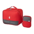 thumbnail image 1 of Large Capacity Water Tote For Travel Outdoor Storage Organizer With Removable Mini Pouch, 1 of 4
