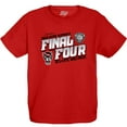 thumbnail image 2 of Youth Blue 84 Red NC State Wolfpack 2024 NCAA Women's Basketball Tournament March Madness Final Four T-Shirt, 2 of 3