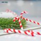 thumbnail image 4 of Bastón de caramelo de plástico para decoración navideña, muletas para el hogar, árbol de Navidad, adornos DIY, juguetes para niños, regalo, 30 piezas, 4 of 4