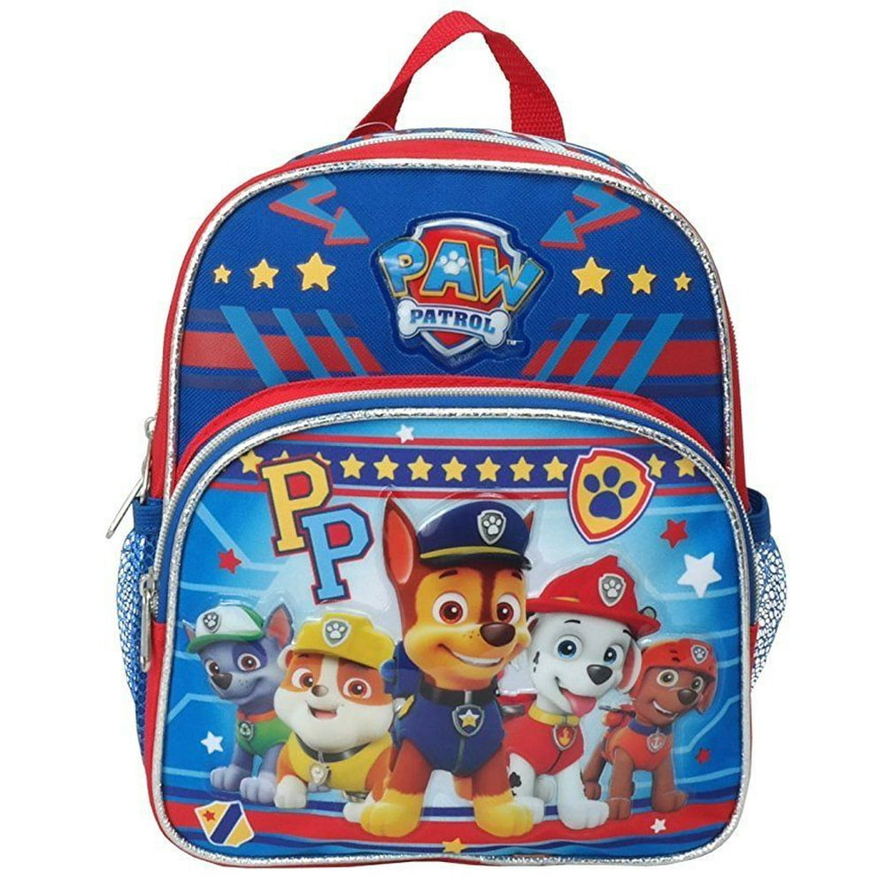 paw patrol backpack set