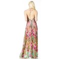 thumbnail image 2 of Sakkas Lizi 2 Women's Maxi High-Low Halter Handkerchief Dress Beach Party Vacation - 535 - One Size, 2 of 5