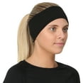 thumbnail image 6 of TrailHeads Tempo Running Headband | Ear Protection | Moisture Wicking Headband - black, 6 of 8