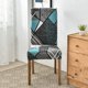 thumbnail image 1 of Funda de silla elástica para el hogar, funda de silla de comedor, cojín de asiento combinado, hotel con todo incluido, 1 of 4