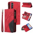 thumbnail image 1 of Compatible with Samsung Galaxy A34 5G Wallet Case with Card Slots PU Leather Zipper Flip Folio Cover, 1 of 5
