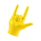 thumbnail image 2 of Love You Finger Gesture Estatua Estatuilla Rock Escultura de mano Obra de arte coleccionable Amarillo Zulema estatua escultura, 2 of 8