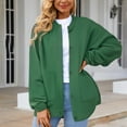 thumbnail image 2 of HJYCHN Women Elegant Casual Cardigan Button Lightweight Fall Outerwear with Long Sleeve Knit Sweater Top for Women Green Average, 2 of 4