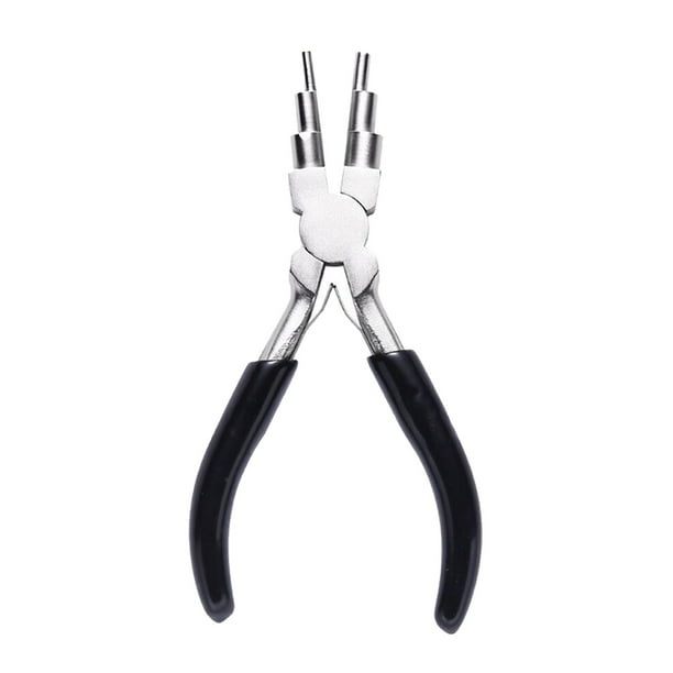 Alicates para fianzas 6 en 1 Alicates para bucles de alambre con agarre cómodo antideslizante Negro Zulema Alicates para hacer fianzas