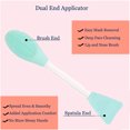 thumbnail image 3 of El aplicador de mascarilla facial de silicona de doble cabezal de 2 piezas es una herramienta de limpieza para el cuidado de la piel que se utiliza para aplicar crema facial, loción, arcilla y, 3 of 6