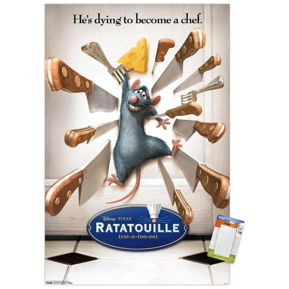 Disney Pixar Ratatouille - One Sheet Wall Poster, 14.725" x 22.375"