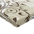 thumbnail image 2 of Ambesonne Dragonfly Fitted Sheet 2 Pcs Set, Seasonal Flourish, California King, Eggshell Brown, 2 of 3