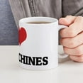 thumbnail image 6 of CafePress - I Love ATM Machines Mug - 11 oz Ceramic Mug - Novelty Coffee Tea Cup, 6 of 6