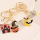 thumbnail image 3 of 4 Uds llaveros de Halloween llaveros de mochila colgantes de llave bolsa decoraciones colgantes, 3 of 6