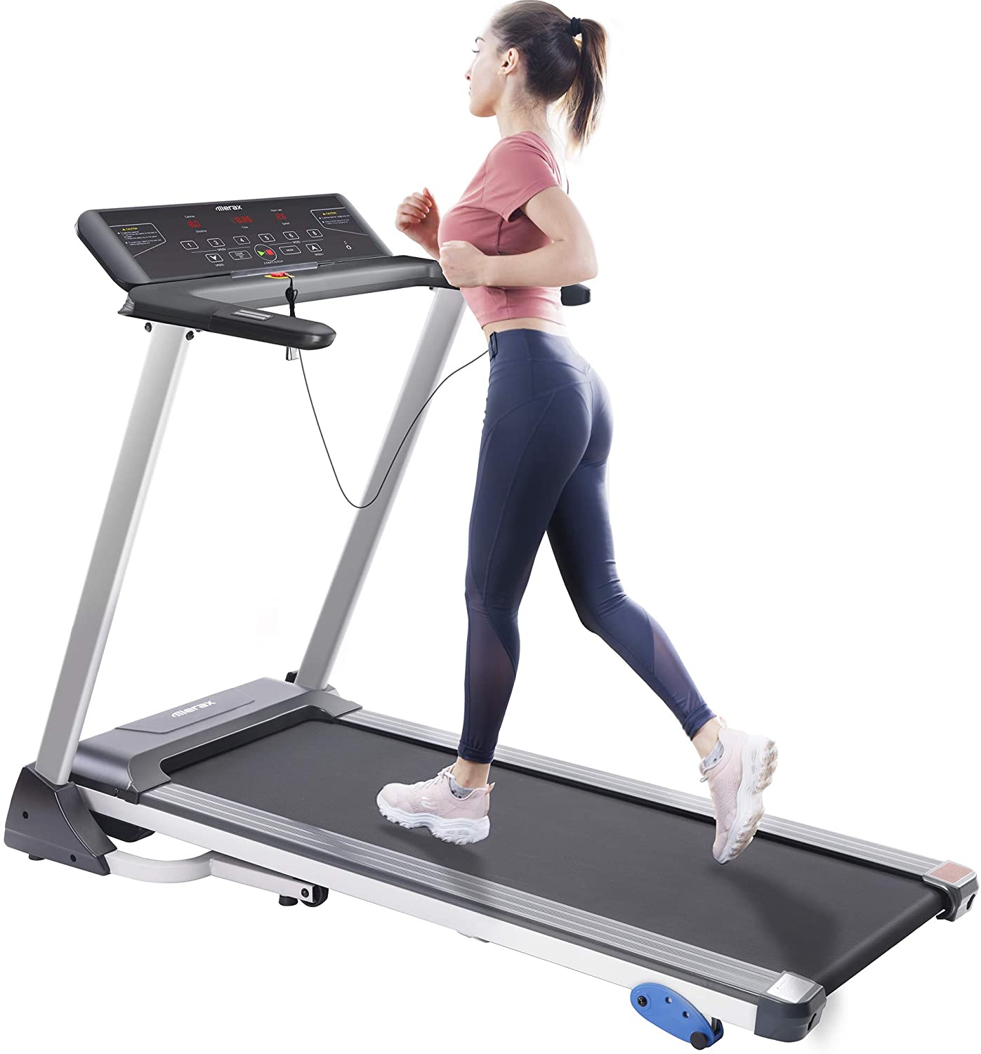 2.5 HP Folding Electric Motorized Running Treadmill, Jogging Walking