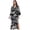 Black Shackles, variant on Edolynsa Printed Shirt Dress for Women Half Sleeve Beach Tunic Casual Summer Outfit Oversize Bikini Cover-up Collar Long Tops