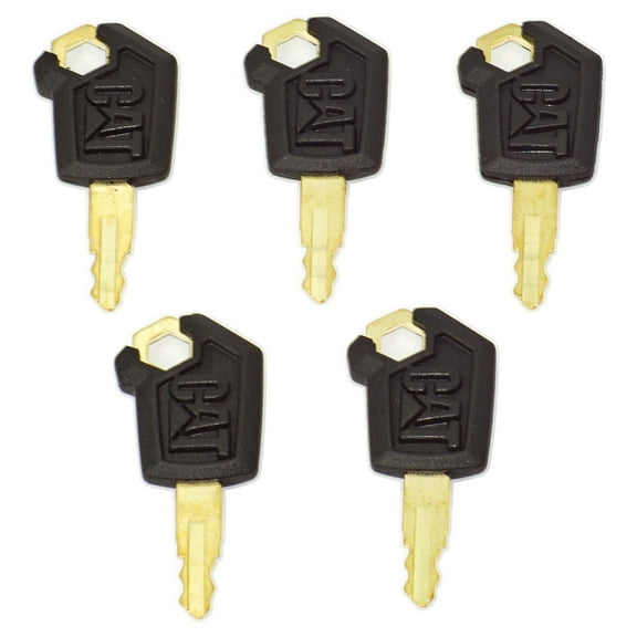 Door Lock Keys 5P5800 (5 Pieces), for CAT New Excavator