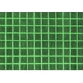 thumbnail image 1 of Ahgly Company Indoor Rectangle Checkered Emerald Green Modern Area Rugs, 2' x 3', 1 of 4