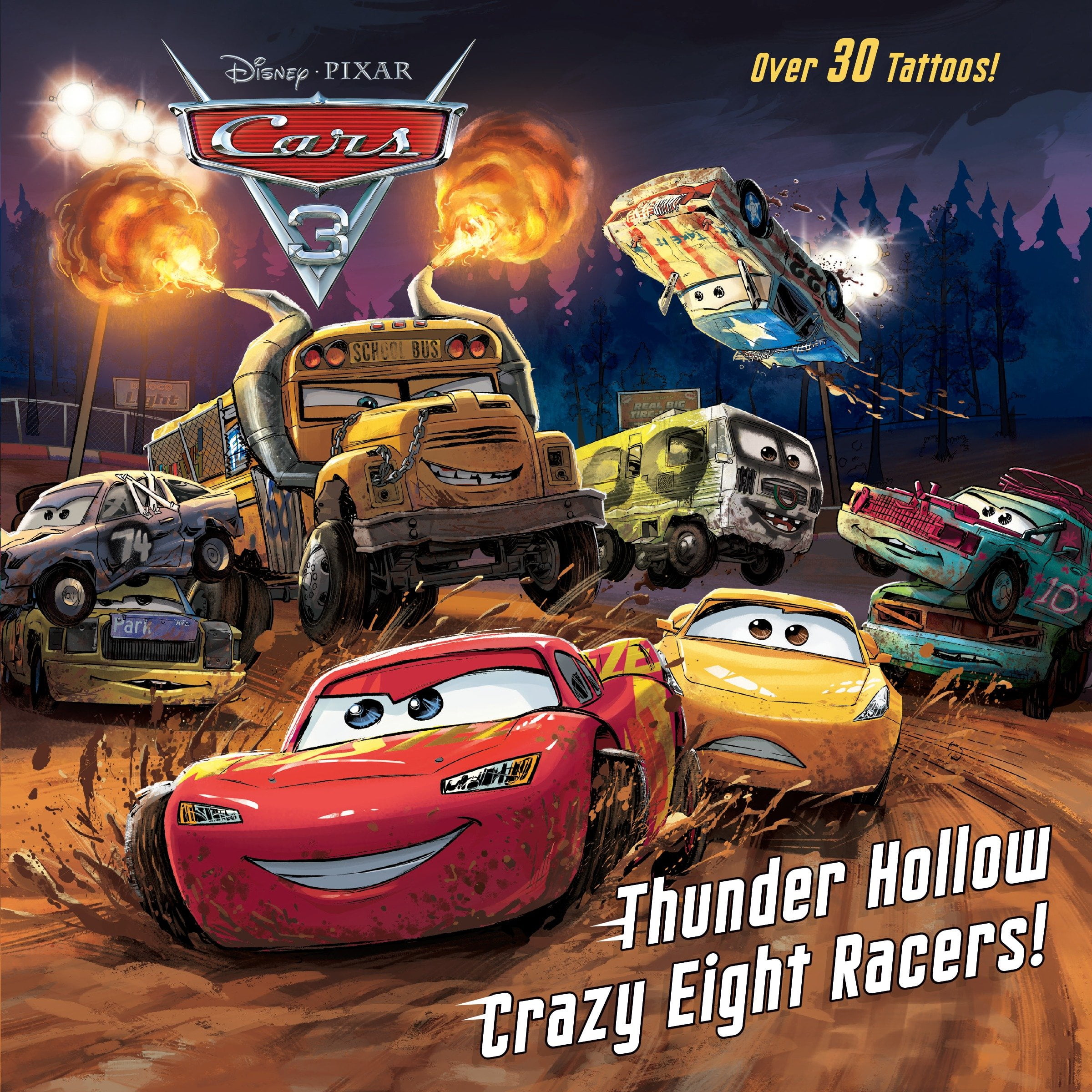disney cars thunder hollow characters