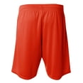 thumbnail image 2 of A4 9" Pocketed Short w/ Contrast Stitching For Men in Scarlet | N5340, 2 of 2