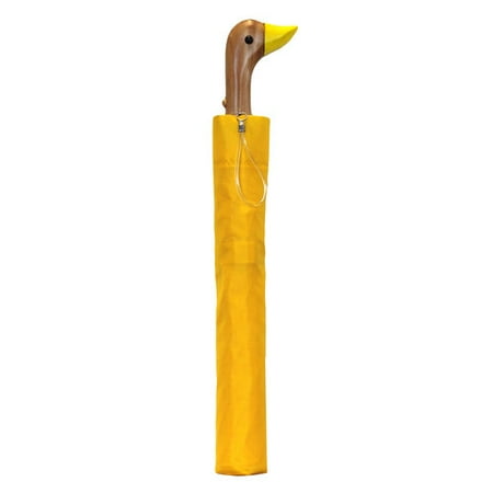 Auto Open Duck Umbrella, Yellow
