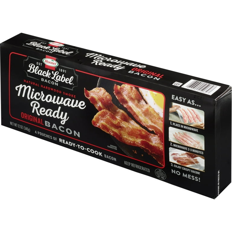 Microwave Bacon (Pig bacon) » Microwave Addicts