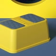 thumbnail image 3 of Toilet Step Stool for Kids,Anti-Slip Sturdy Toddler Two Step Stool, Plastic Non Slip Heavy Duty Rollover Prevention Stools for Toilet Potty Training, Bathroom,Kitchen,Bathroom Sink[Yellow 1 Layer ], 3 of 5