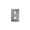 thumbnail image 1 of ICC FACE-2-SS IC107SF2SS - 2PORT FACE - en Acier Inoxydable, 1 of 2