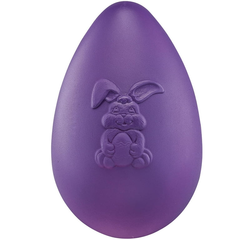 Giant Egg, Made of 100% Plastic, Easter Décor, 14” Diameter, Assorted  Colors, Set of 2