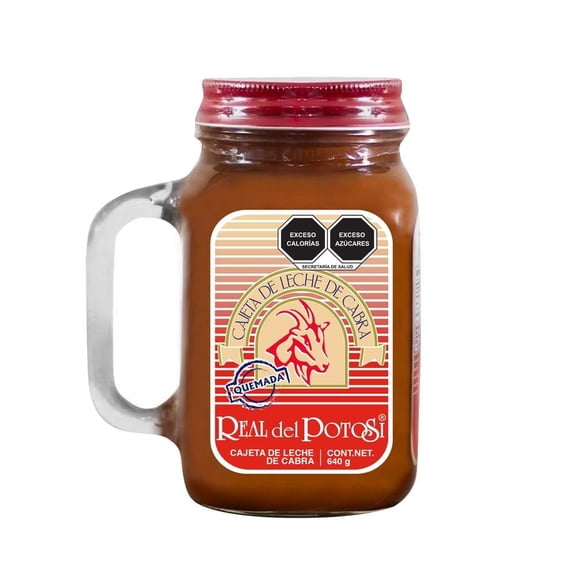 Cajeta Real del Potosí de leche de cabra quemada 640 g