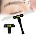 thumbnail image 3 of Regla de Plantilla para Cejas, Herramienta de Medida de Equilibrio, Maquillaje Reutilizable de Cejas , Moldeador de Microsombreado de Posicion , Baoblaze Regla de cejas, 3 of 8
