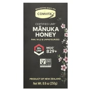 Comvita Certified UMF 20+ (MGO 829+) Raw Manuka Honey, Rare, Ultra Premium Grade, Wild, Unpasteurized, Non-GMO Superfood I 8.8 oz