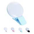 thumbnail image 3 of serony Mobile Phone LED Flash Light Beauty Fill Lamp 3 Block Enhancing Modes Selfie Ring Light,White, 3 of 8