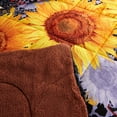 thumbnail image 6 of JML 3 Piece King Sherpa Fleece Bed Blanket Set,Heavy Winter Borrego Blanket 79"x91",6.5lb, 6 of 6