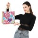 thumbnail image 4 of Bolso de mano ANGGREK con pintura de diamantes de imitación tela química con patrón de corazón 5D, 4 of 8