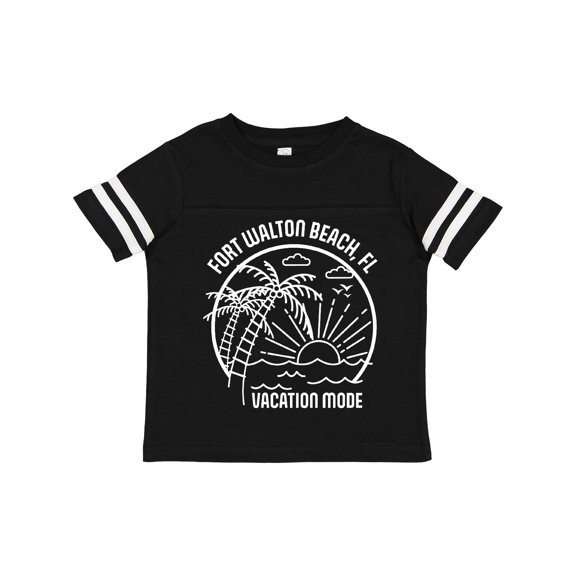 Inktastic Summer Vacation Mode Fort Walton Beach Florida Boys or Girls Toddler T-Shirt