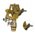 thumbnail image 4 of Impact Sprinkler Head, Sprinkler Head 360 Degree Automatic Rotation G1/2 Male Thread 15m Range Professional Adjustable  For Lawn Patio Garden Irrigation, 4 of 8