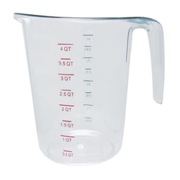 Update International MEA-400PC PC Measuring Cups - 4 Quart