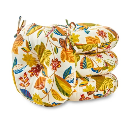 Greendale Home Fashions Esprit 15'' Outdoor Bistro Chair Cushion, Set of 4