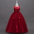 thumbnail image 5 of Godderr Kids Girls Flower Girl Dress Girls Birthday Dress Big Girls' Dresses Ball Gown Birthday Dresses Cute Dresses for Teen Girls Pageant Dresses for Toddler Girls Puffy Dress for 4-16Y, 5 of 7