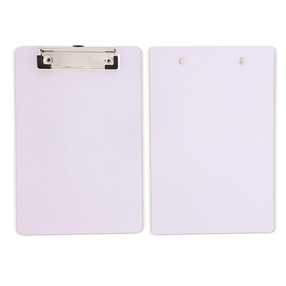 36 Pack Dry Erase Clipboards Memo Holder with Low Profile Clip and Hook