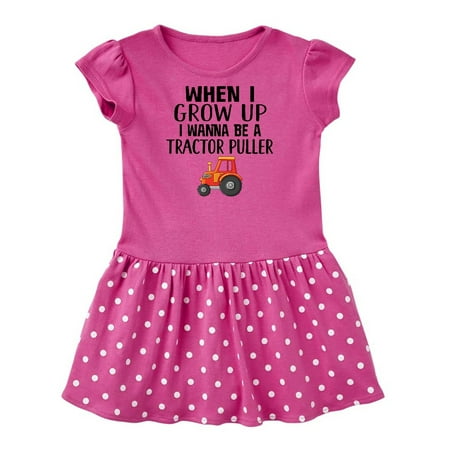 

Inktastic Power Pulling Future Tractor Puller Gift Baby Girl Dress