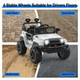 thumbnail image 3 of CazToi 12V Kids Ride On Truck Toddlers Battery Powered Electric Vehicle with Remote Control Ride On Toy Car for Boys Girls 3-8, 3 of 8